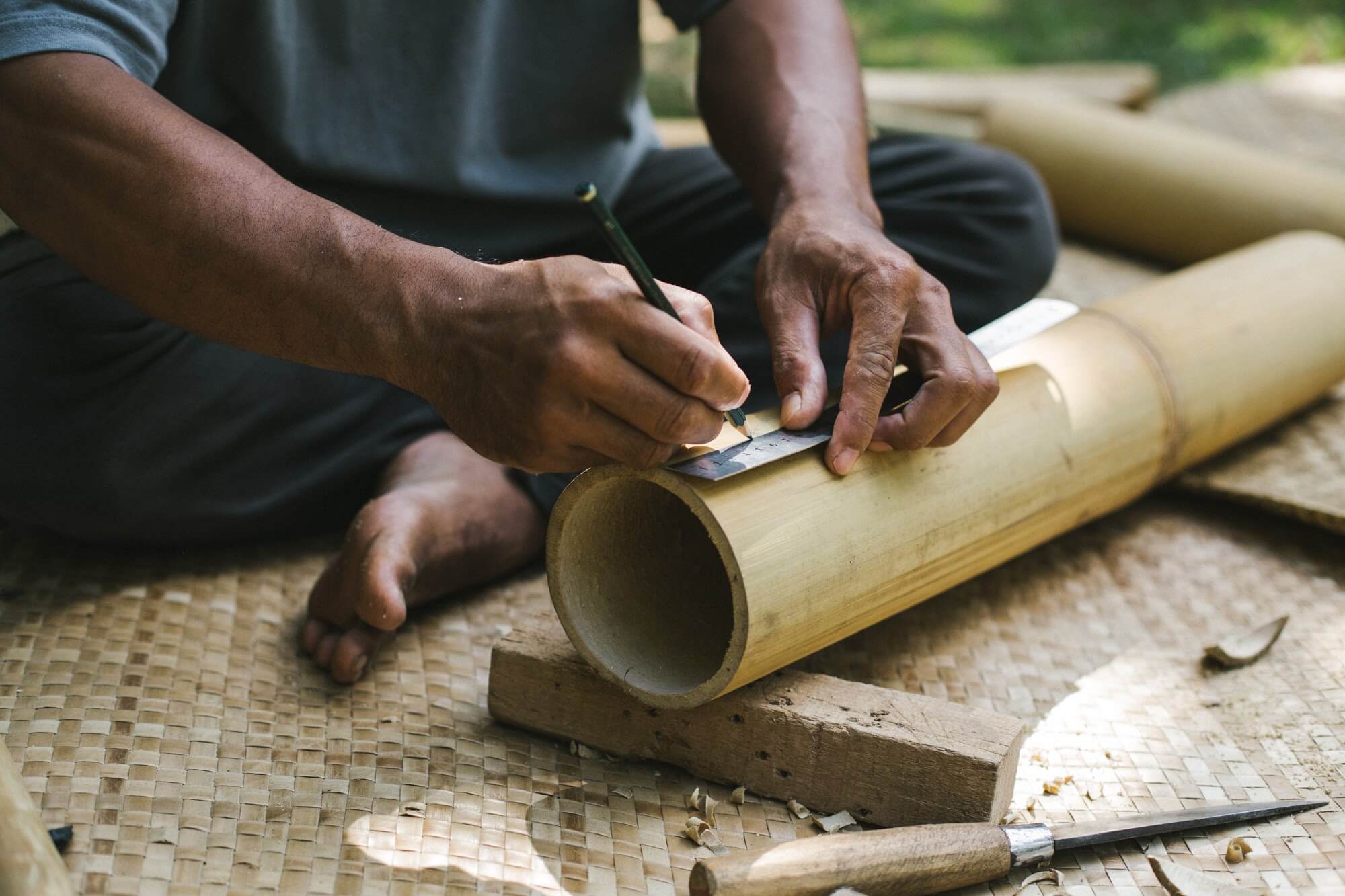 bamboo tools - The Ceramic Shop