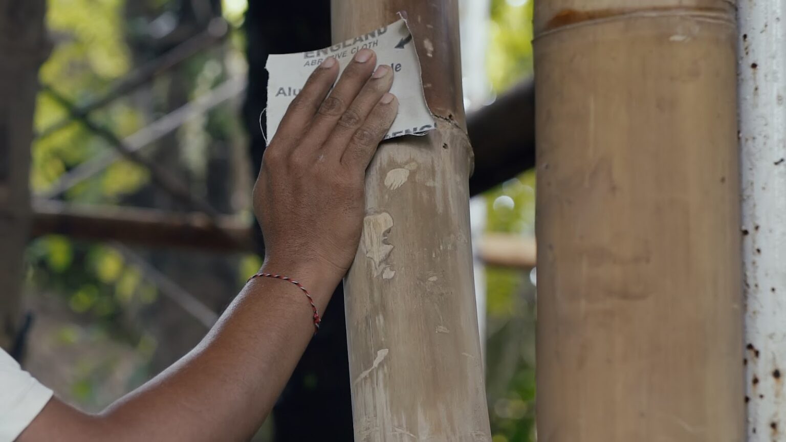 finishingabamboostructure9 Bamboo U