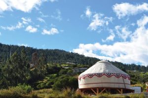 The original Kyrgyzstan Style Yurt in Ilalo, La Merced, Quito-Ecuador.