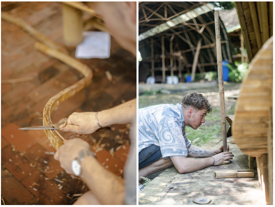 Bamboo Sun Lounger Making Process