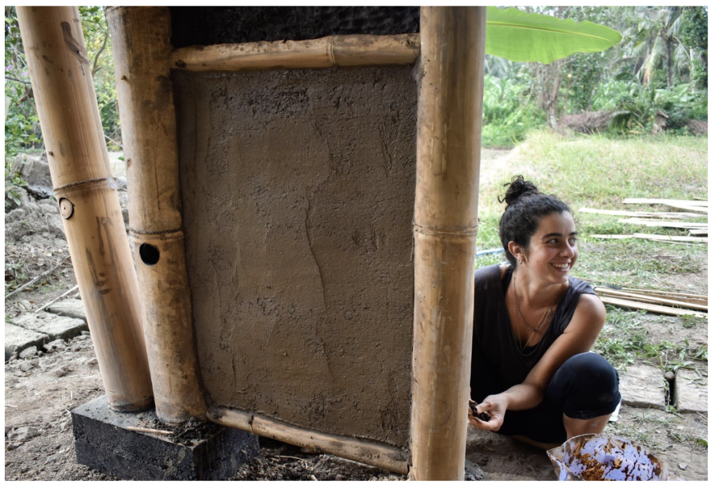 Limestone Wall in Making