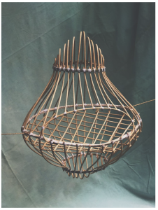 BAMBOO U Structural Model - Suspended Bamboo Dining Room by Melyssa Lim