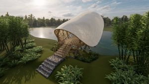BAMBOO U - Festival Pavilion 3D View by Ckori Pena