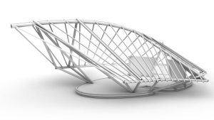 3D model prototype of the structural idea by Lucas Schlueter