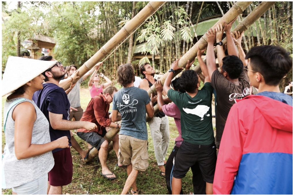 Student Working on Bamboo Classroom During BAMBOO U 11 Day Course