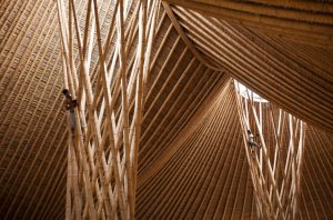 Bamboo Ceiling and Structure Detail