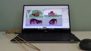 BAMBOO U - 3d model in Rhino 3D on a XPS 15 from Dell