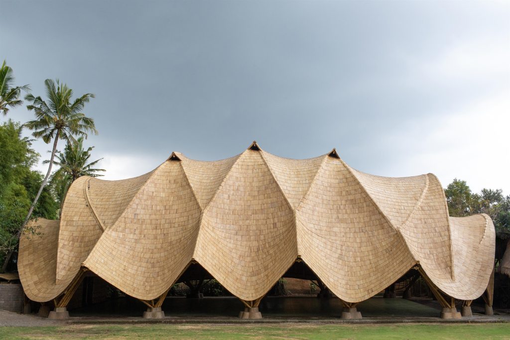 BAMBOO U - The Arc at Green School Bali | Designed by IBUKU; Photo by Tommaso Riva; Built by Bamboo Pure