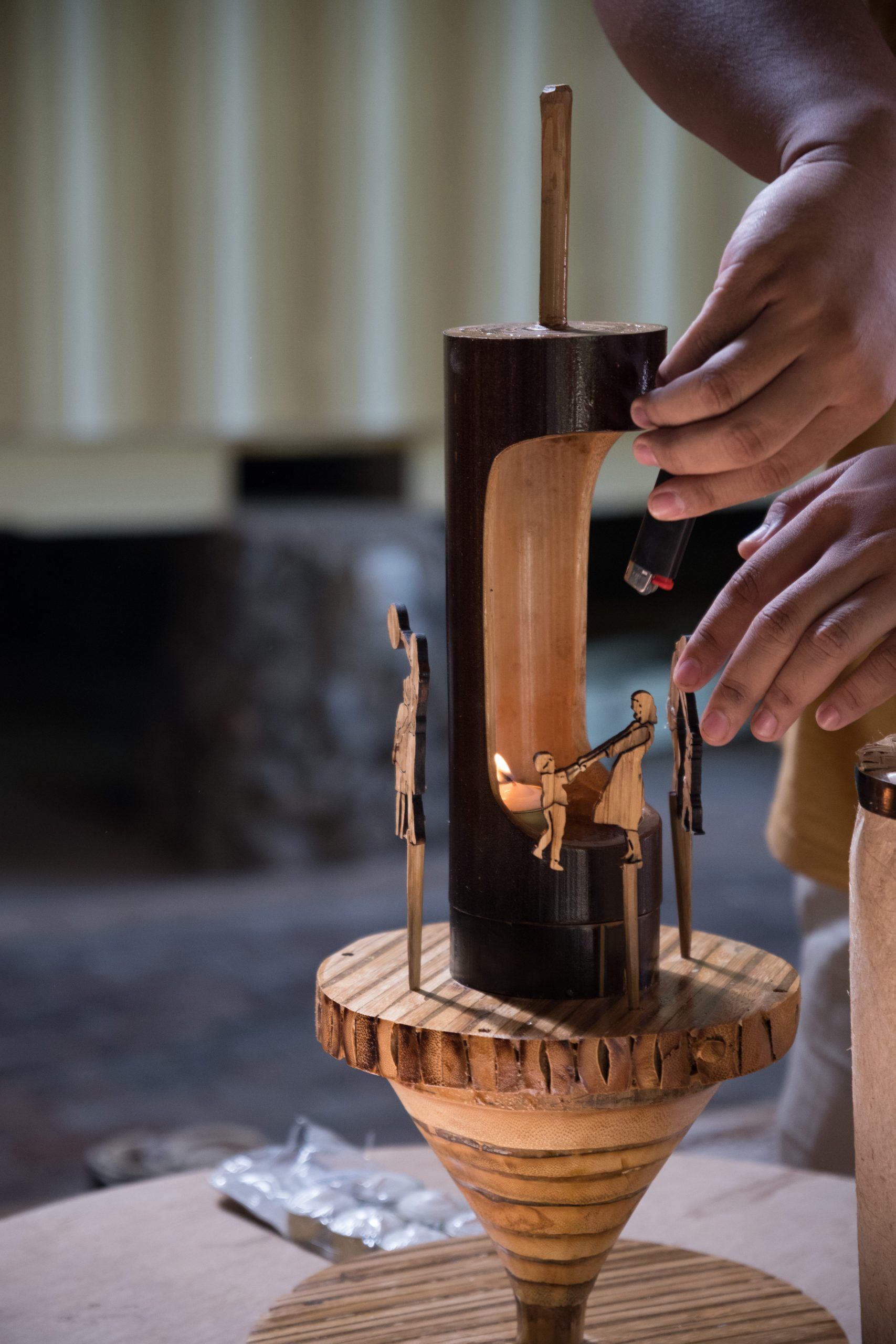 BAMBOO U - Bamboo Course Lamp Detail by Vicky Wirasatya (1)