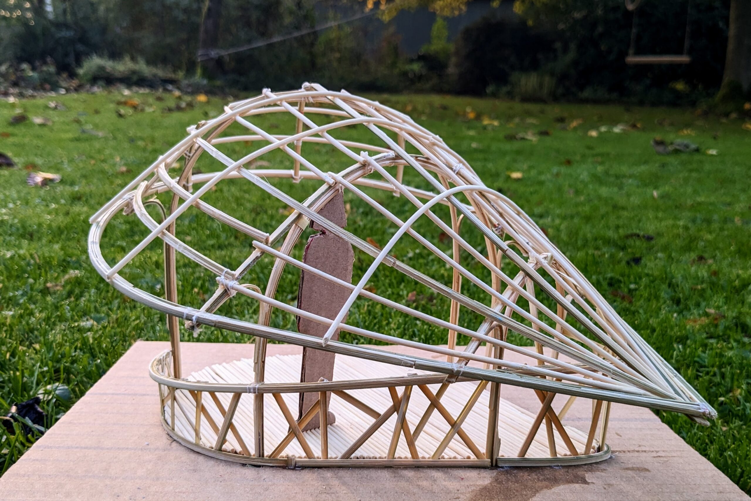 Bamboo U - Bamboo Pavilion Final Model by Hannah Filius during The Fundamentals of Building with Bamboo Online Course 