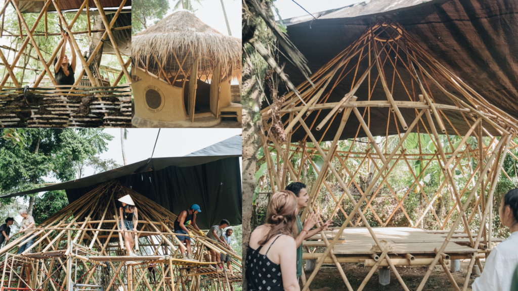 Bamboo Yurt by Bamboo U