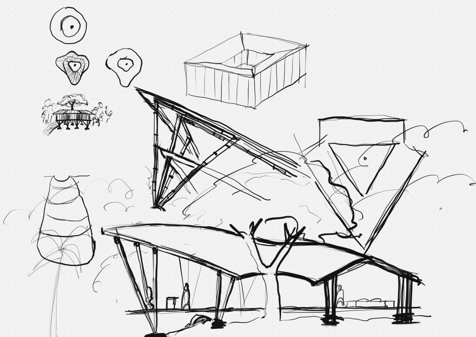 Designing a Vegan Art Studio with Hyperbolic Paraboloids - Bamboo U